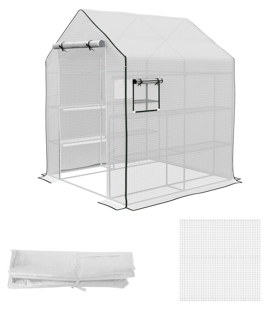 Outsunny Ersatzfolie Gewächshausfolie mit UV-Schutz, Produktbild 