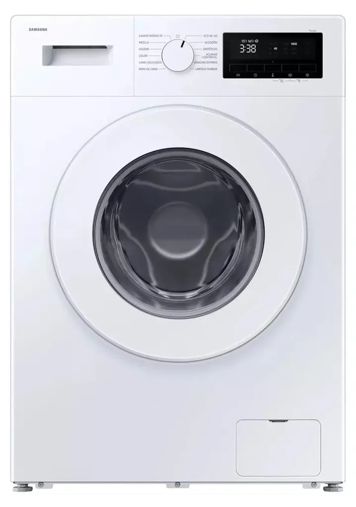 Lave-linge Samsung 8kg 1400t - Fini les Bactéries avec le Cycle Vapeur
