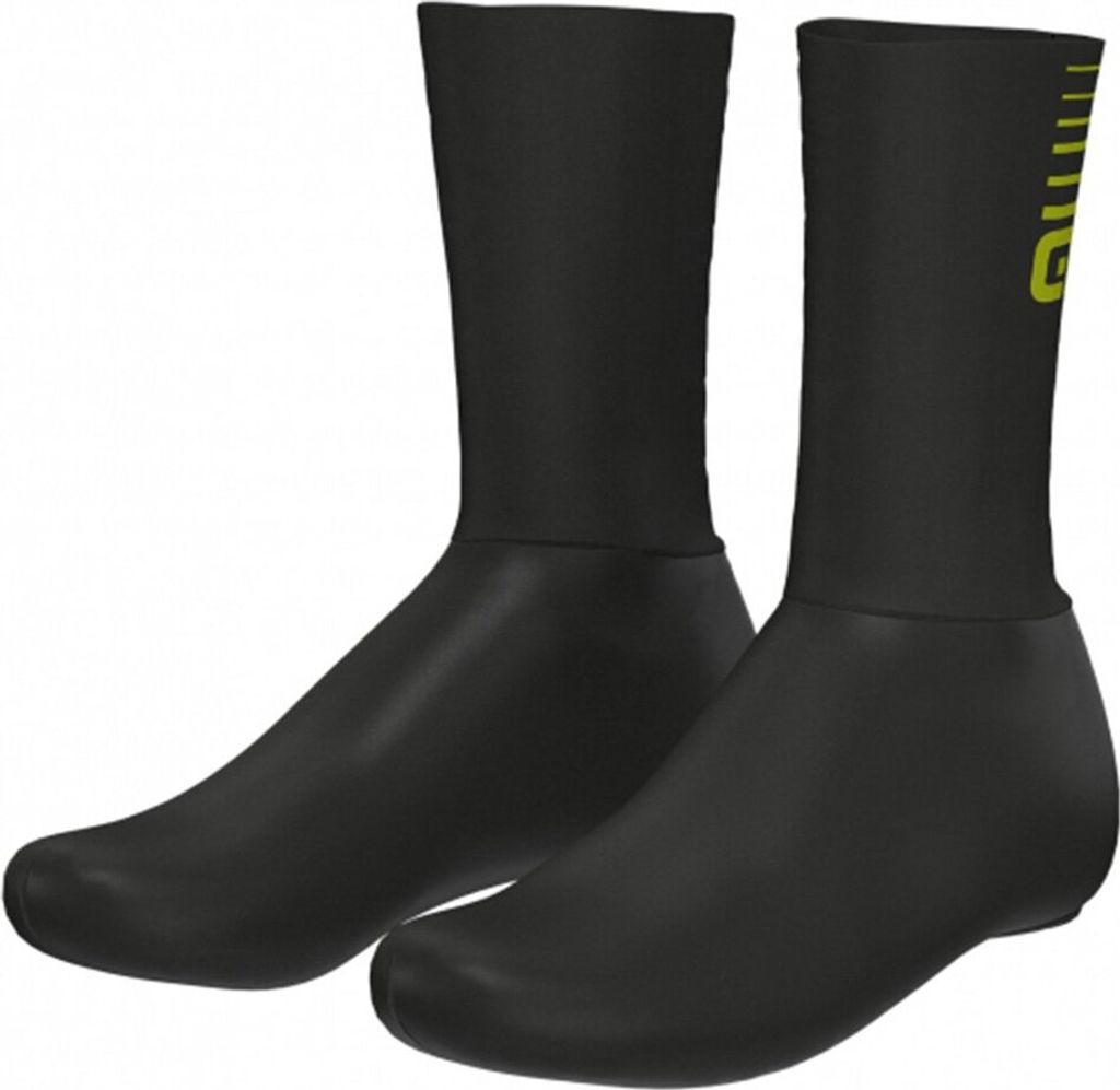 Alé Fahrrad-Überschuhe - WHIZZY - Schwarz/Gelb 38-40