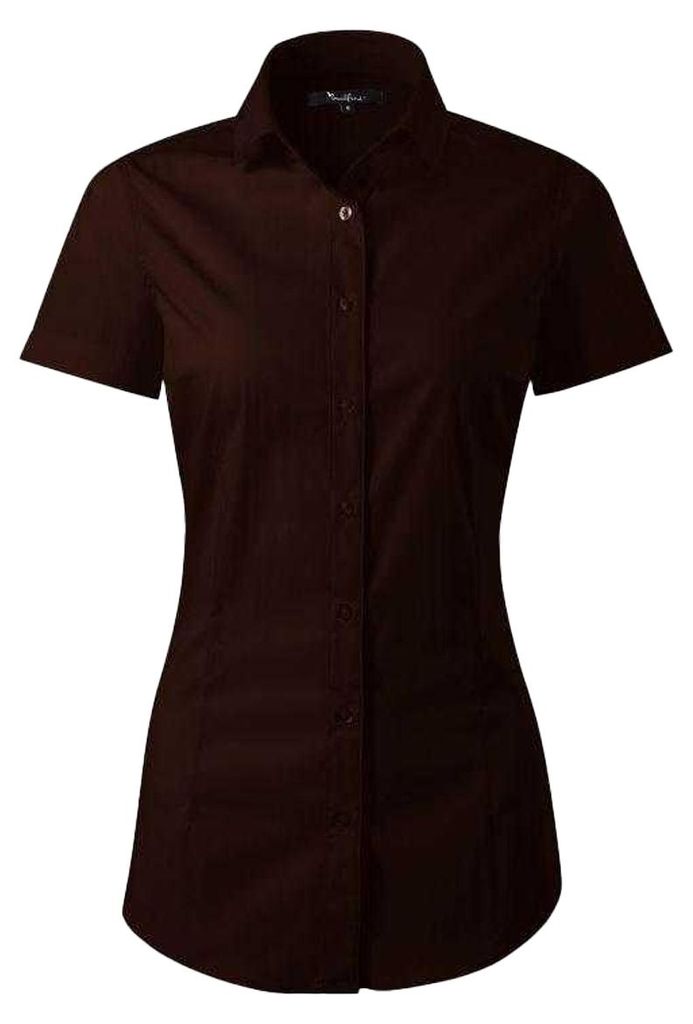 Malfini - Hemd für Damen PP11534 (XXL) (Braun)