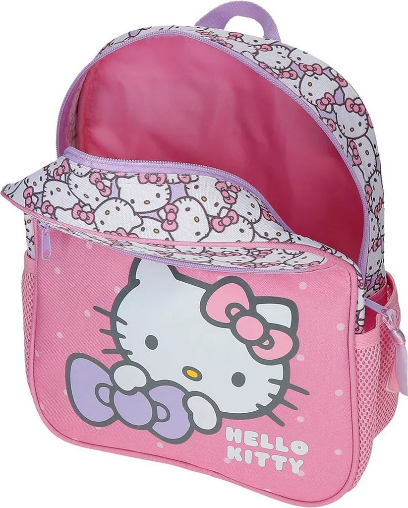 Zaino Hello Kitty 33cm Originale Sanrio - Rosa - Alta Qualità - 3
