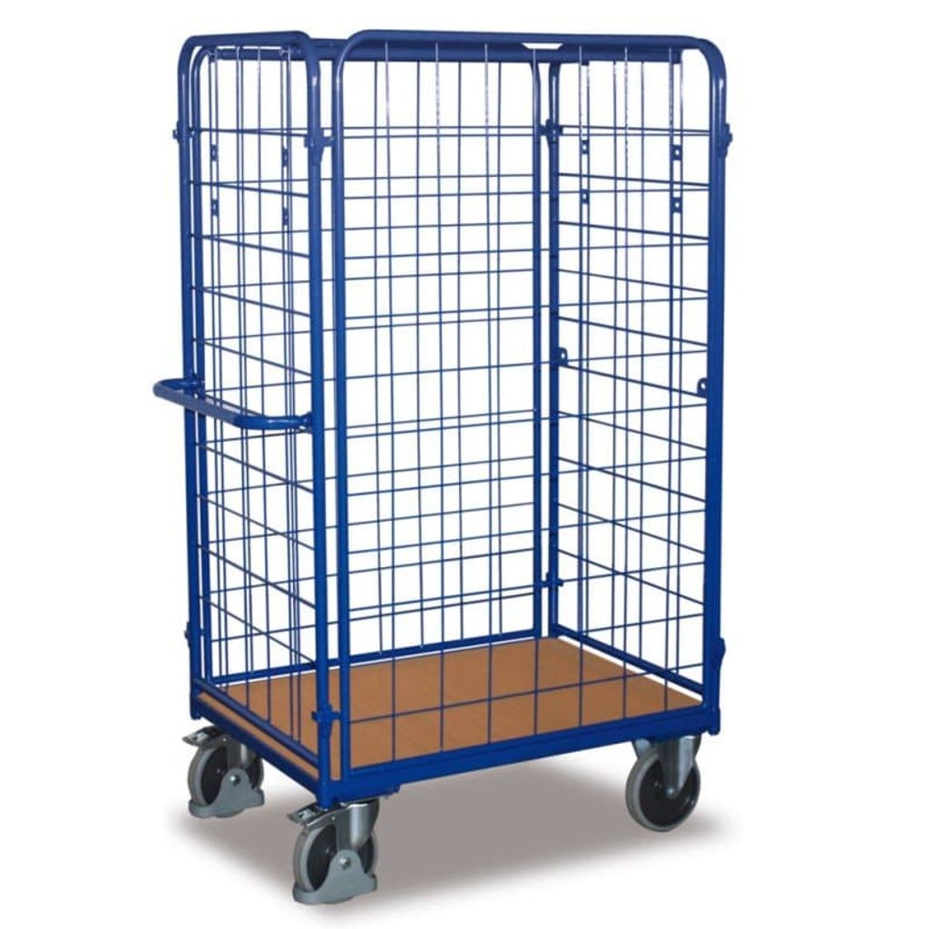 Paketwagen 500 kg W1525mmLad. 1000x700 mm 4 Wände