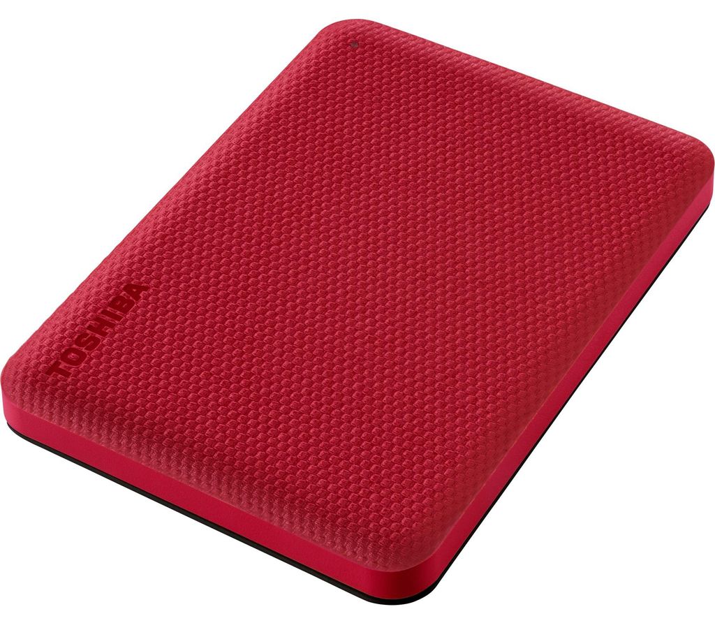 Toshiba Canvio Advance 4TB Externe Festplatte, rot Produktbild 