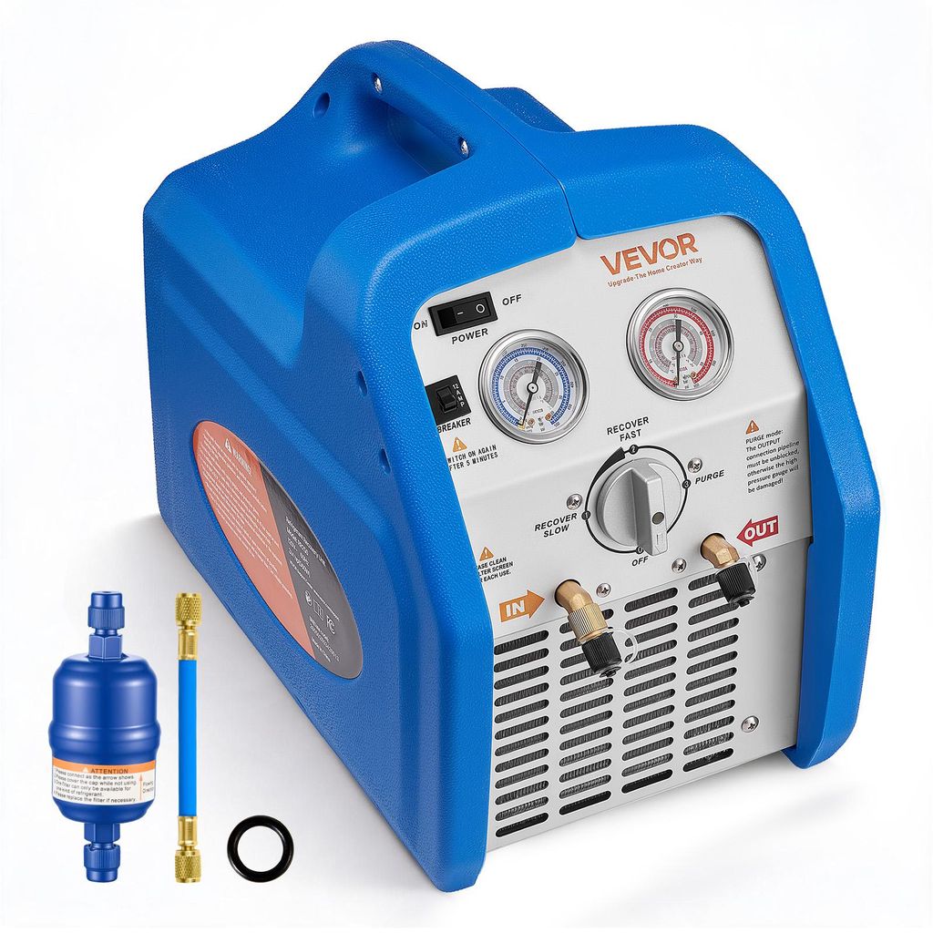 VEVOR Appareil portable de récupération de réfrigérants, Image du produit 