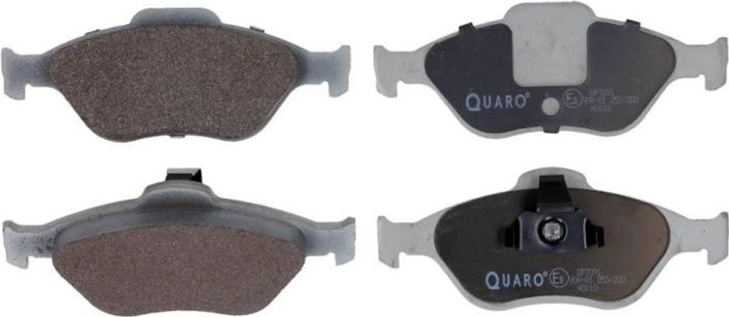 QUARO Bremsbeläge Satz Vorne Bremsklötze für FORD Fiesta Mk6 Schrägheck (JA8, JR8) QP7091