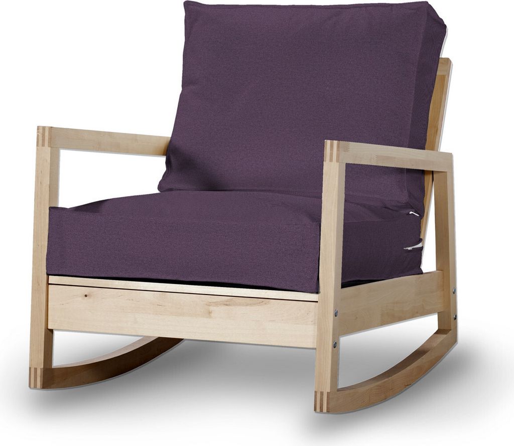 Dekoria Bezug für Lillberg Sessel, violett, Sesselhusse, Modell Lillberg