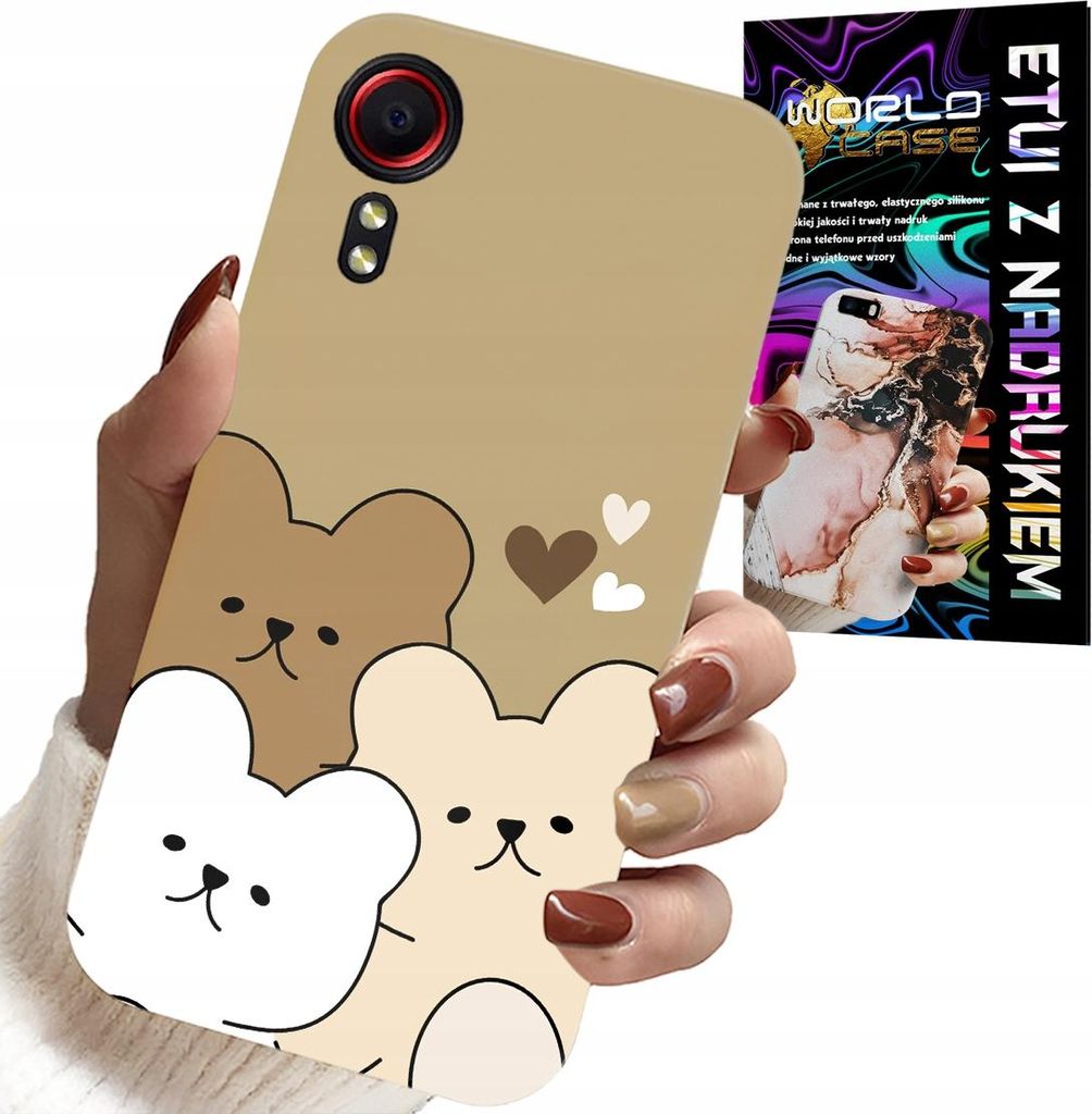 Tasche Für Samsung Galaxy Xcover 7 - Teddybär, Teddybär Designs Für Die Kleinsten Kinder