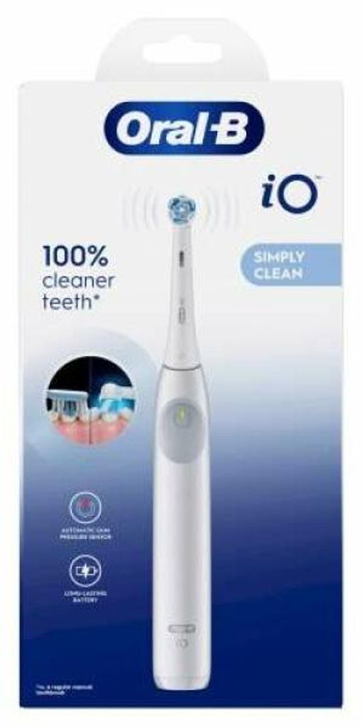 Oral-B iO Series 2 Elektrische Zahnbürste, Simple White