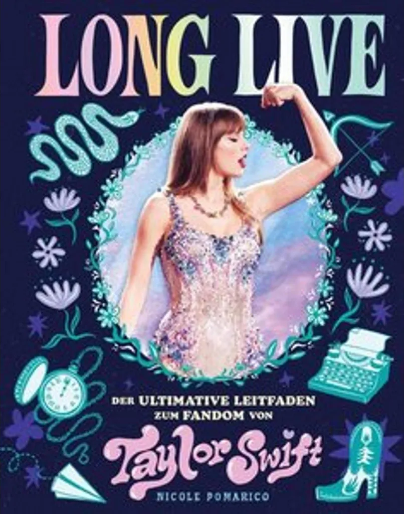 Affiche décorative Long Live format A3 sur papier d'art mat texturé 300g