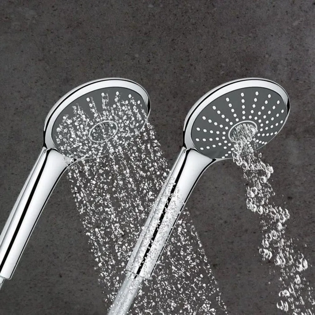 Pommeau de douche GROHE à 2 jets réglables - Douchette à main chromée - 2