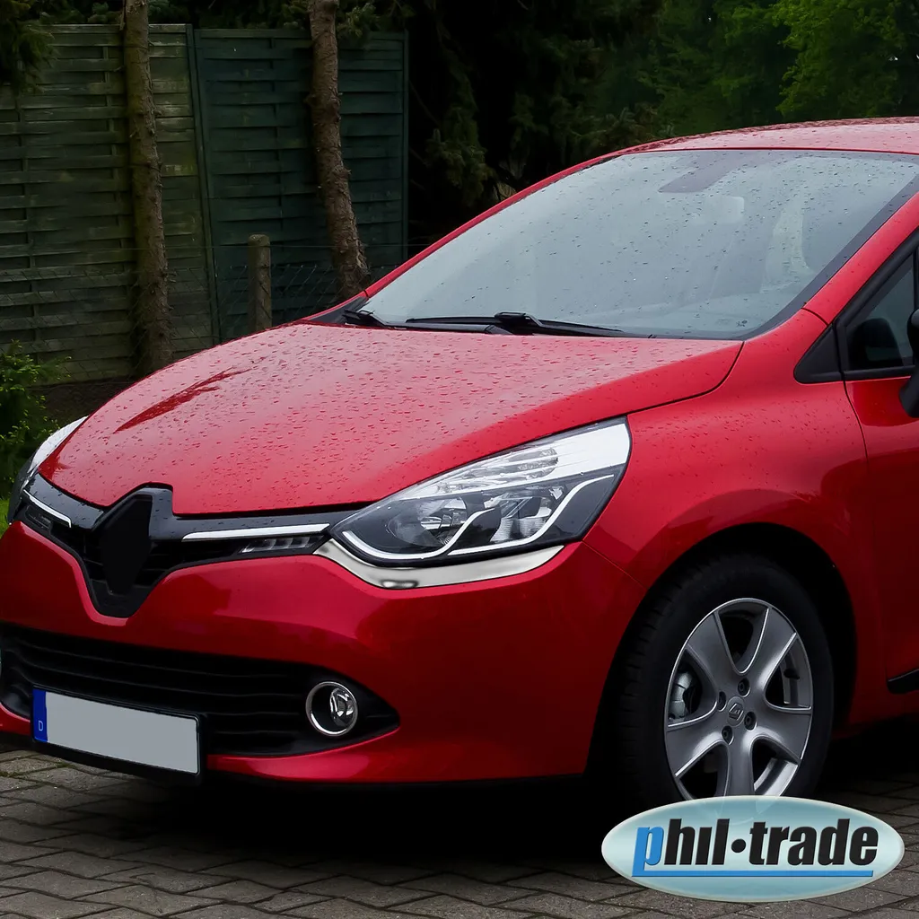 Enjoliveurs de Phares Chrome pour Clio 4 dès 2012 - Finition Extérieure