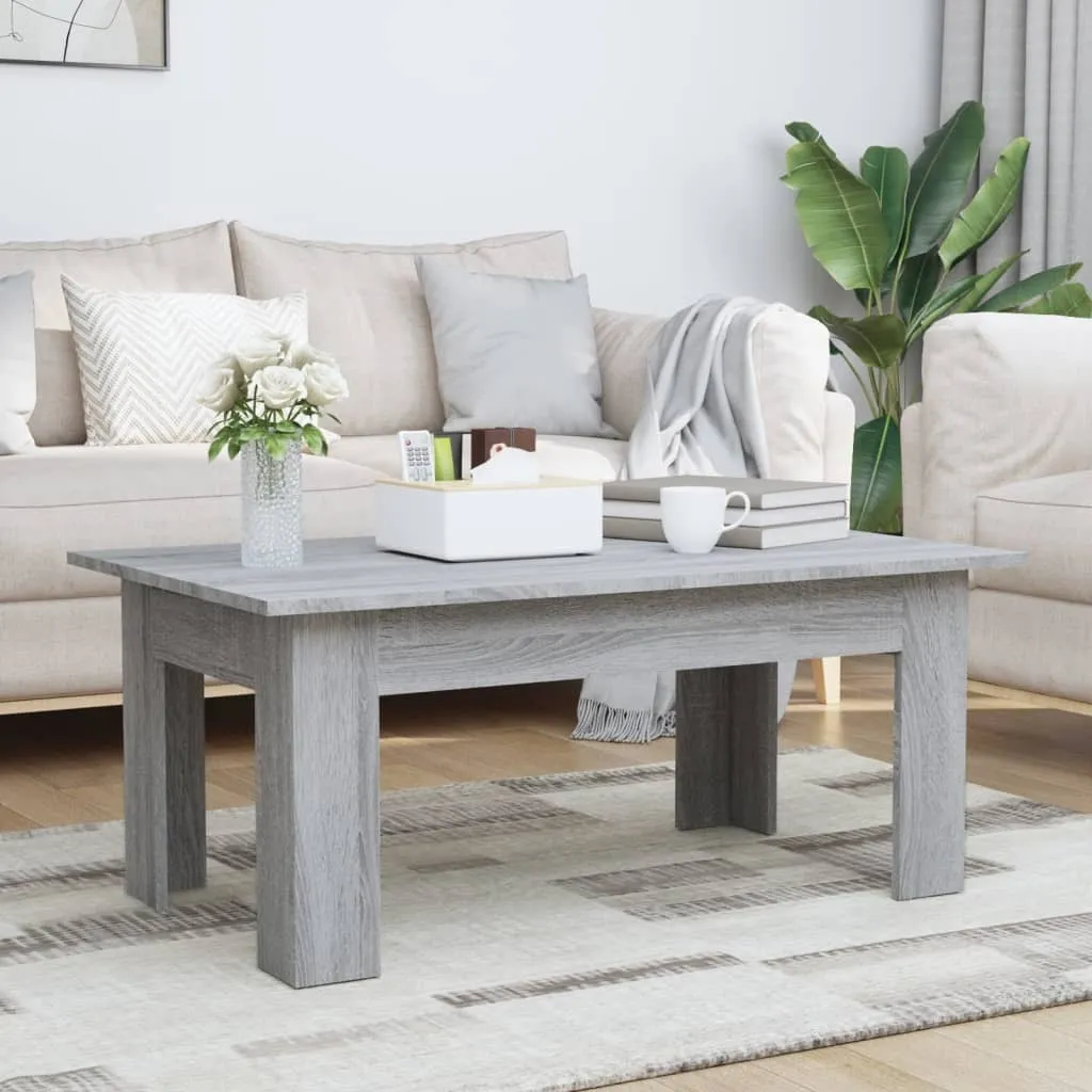 Maison Exclusive Tavolino 100x60 Grigio Sonoma - Qualità al Giusto Prezzo