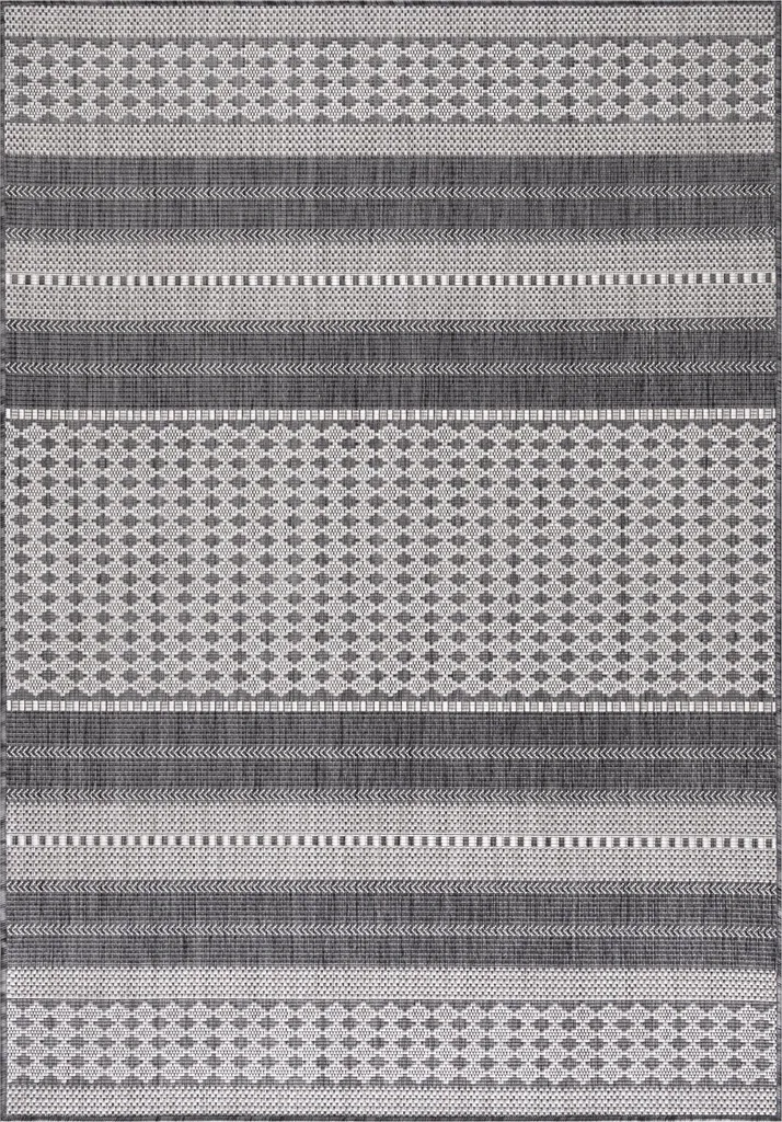 Tapis de Sol Beige Sunny Vintessa 80x250cm Tissage Plat Anti-UV Durable