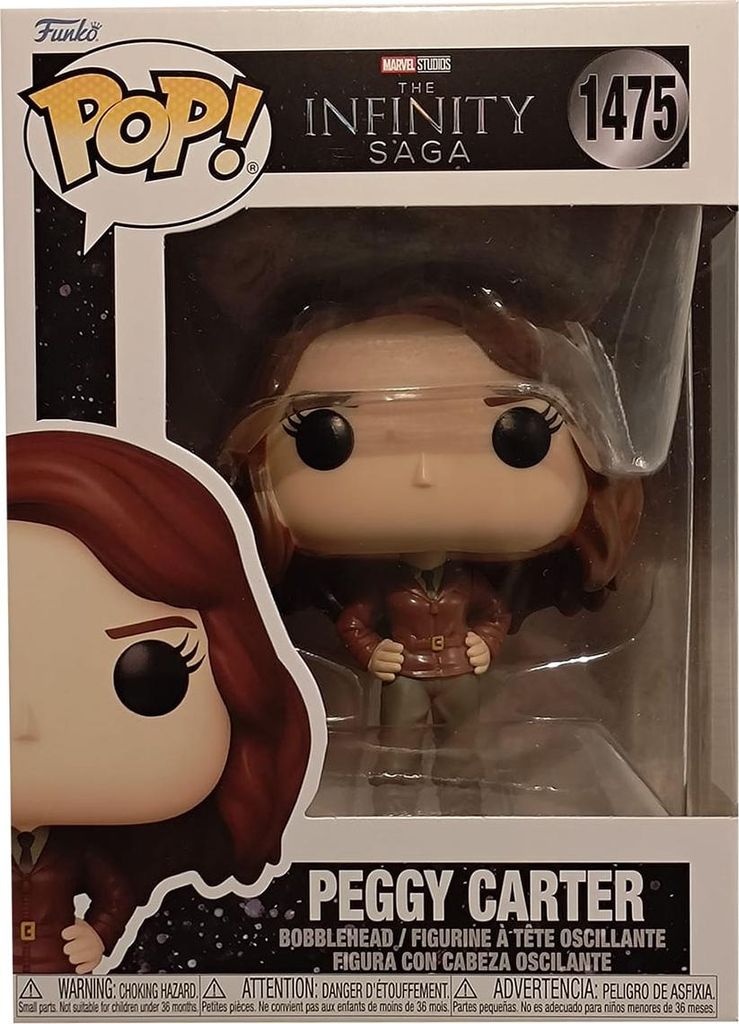 Marvel Cinematic Universe Arc POP! Marvel Movies Vinyl Figur CAFA Agent Carter 9 cm