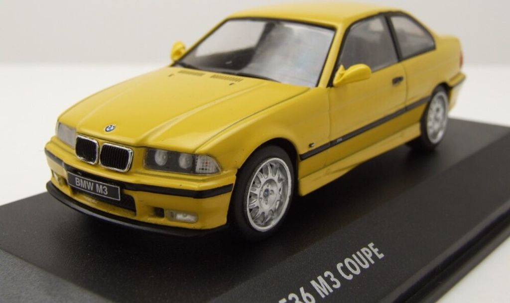 Solido 421438268 BMW M3 Coupe E36 1999 gelb 1:43