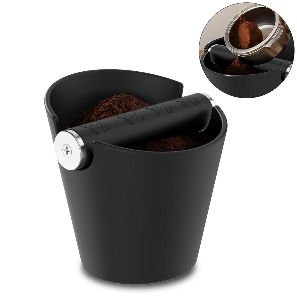ABS Kaffeesatzbehälter mit Silikon-Klopfstange, Produktbild 