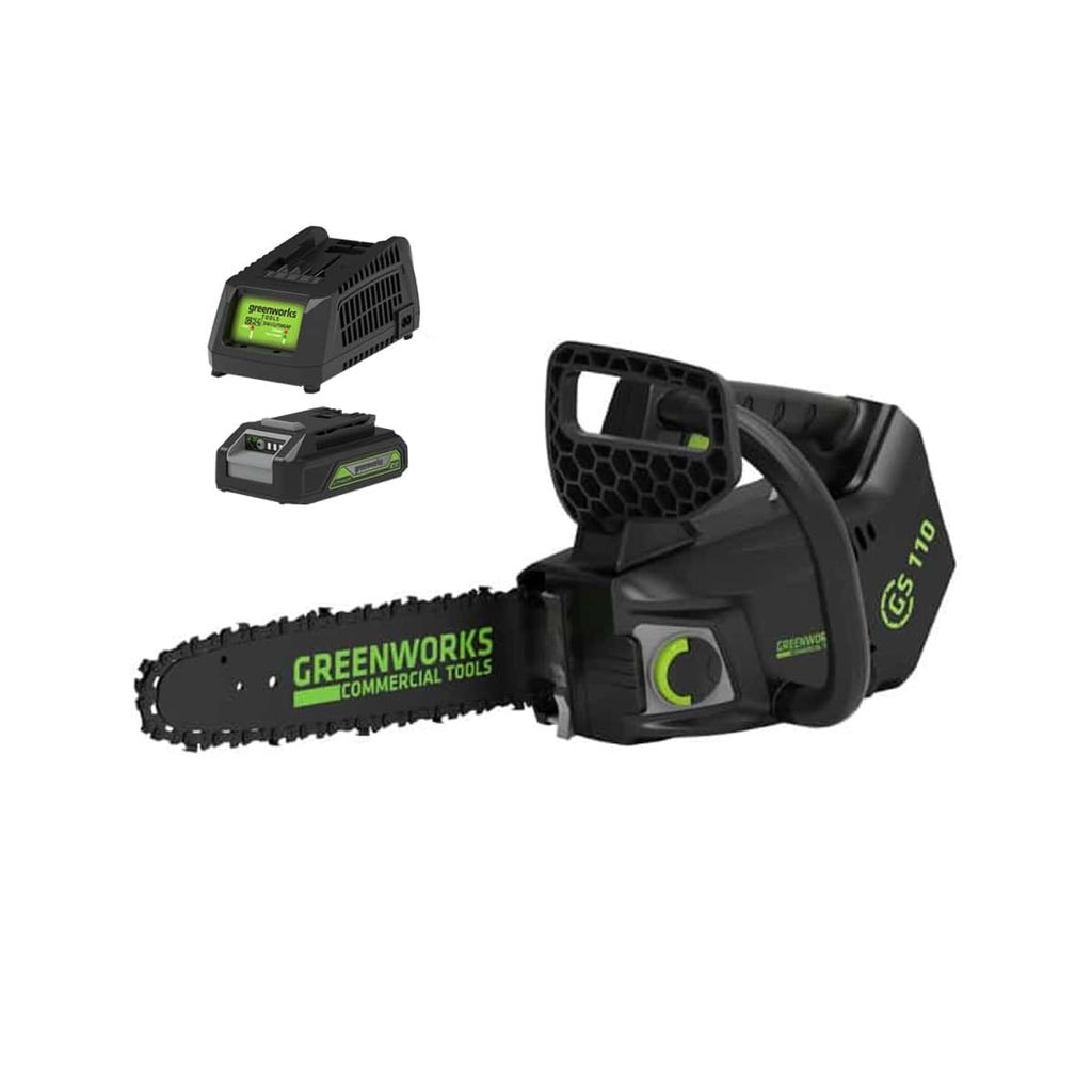 Greenworks GD40TCS Accu-Kettensäge 40 V 25 cm mit Akku und Ladegerät