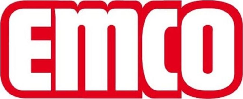 The image shows the logo of the brand EMCO.