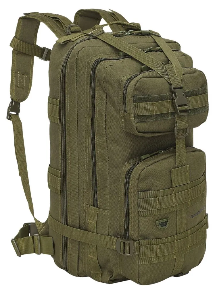 Sac à dos militaire de 45L pour la randonnée et le bushcraft vert