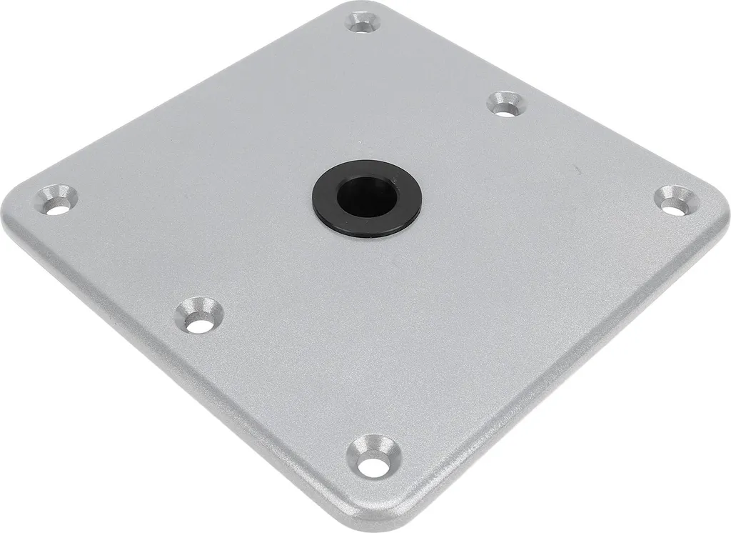 Supporto Sedile Barca Alluminio 7"x7" | Base Perno 3/4" Heavy Duty