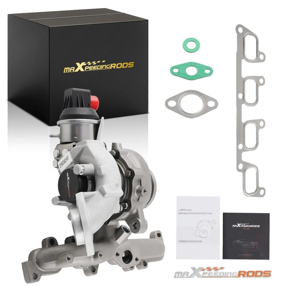 Turbolader - Turbo für 2.0 TDI Dieselmotor 103 kW 140 PS - Motorkode CFFB CFHC - K418 Legierung Aluminium - Ersatzteil 54409880036 54409700021