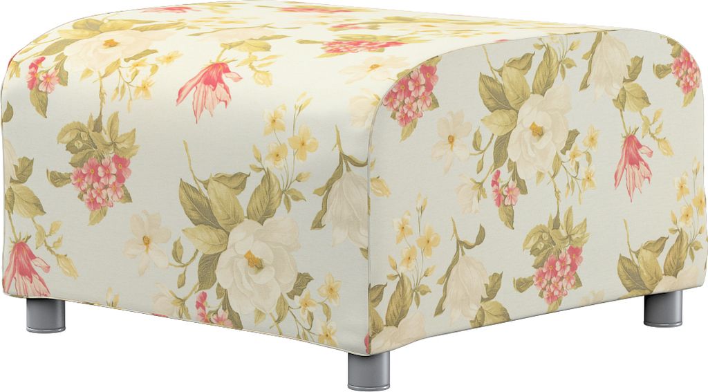 Dekoria Bezug für Klippan Hocker, blau-grün, Husse, Klippan Hocker