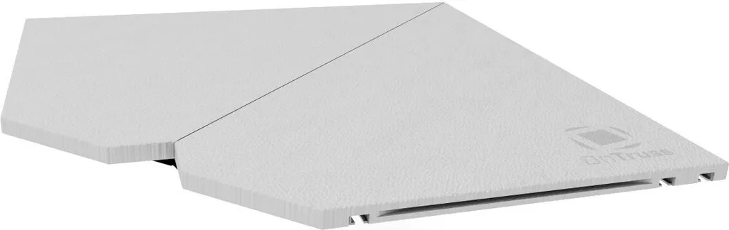 Plateau de structure 90° EventBoard C90C gris pour stand expo OnTruss