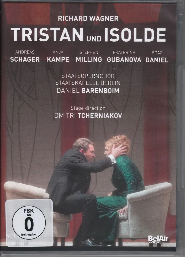 Opéra Tristan et Isolde de Wagner Coffret Blu-ray Daniel Barenboim