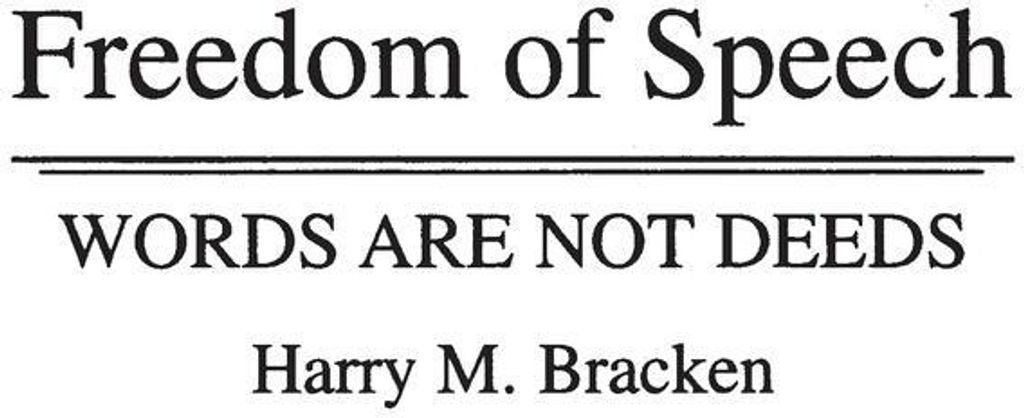 Freedom of Speech