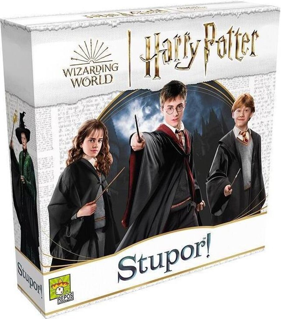 The image shows the packaging for a Harry Potter themed board game.