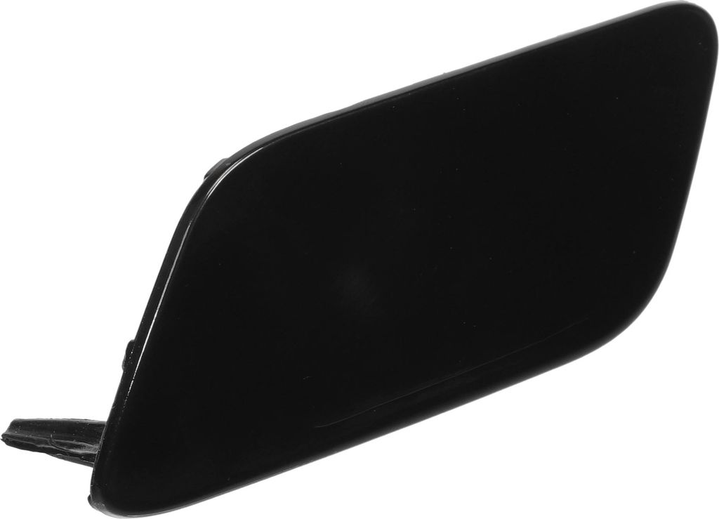 Front Left Side Bumper Headlight Washer Nozzle Cover Cap Bumper Trim Nozzle Cover No.4M0807753B für Audi Q7 2017-2019 Kunststoff Schwarz Stark Lan...