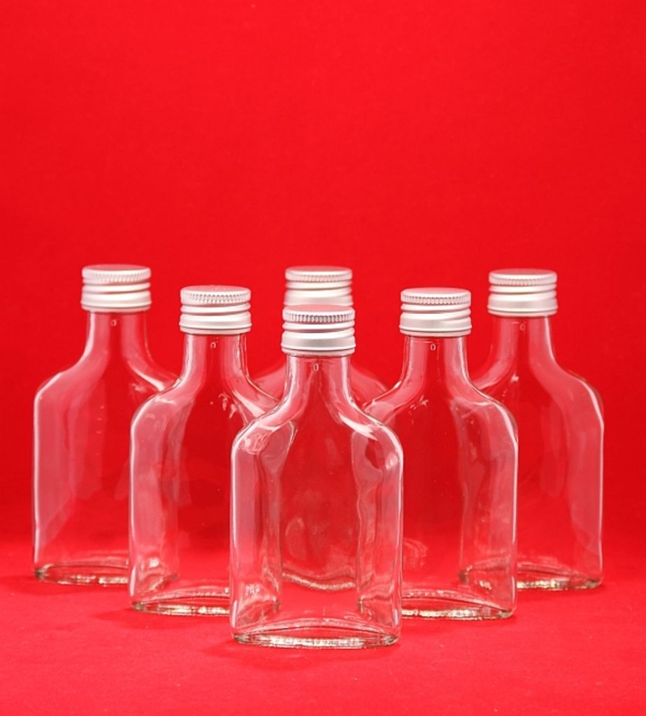 60 Leere Glasflaschen mit Bügelverschluss Bügelflaschen 100 ml 0,1 l Flasche 
