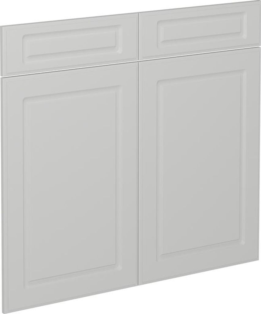 Küchenfront Vicco R-Line Weiß Landhaus 79.2 x 70.8 cm Produktbild 