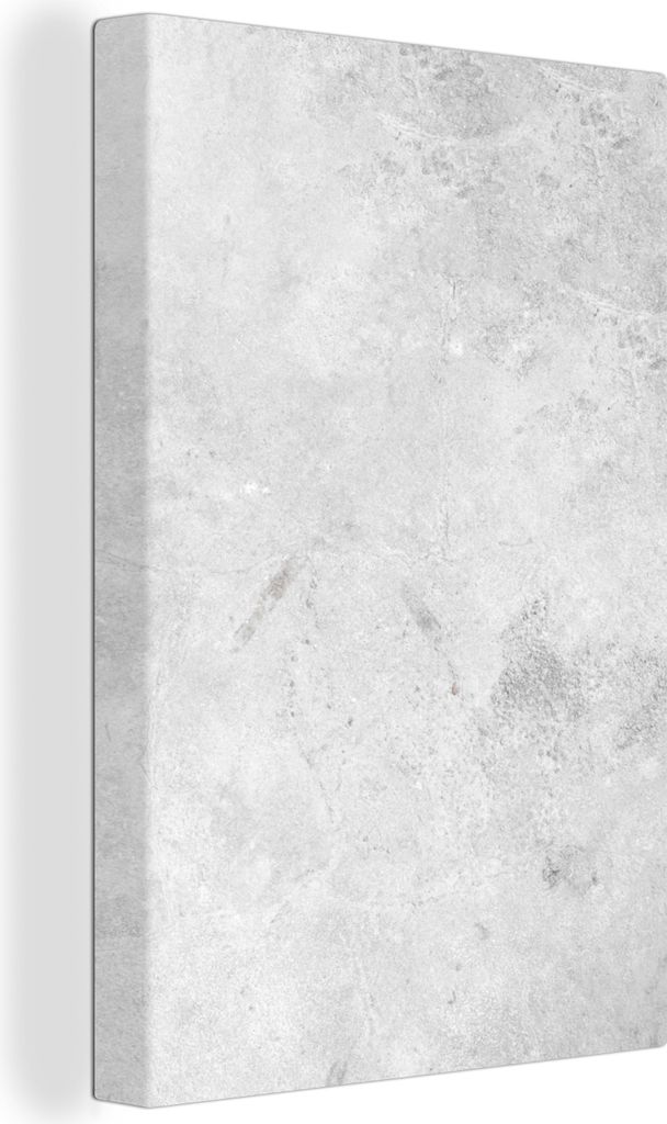 OneMillionCanvasses - Leinwandbilder - 90x140 cm, Marmor - Textur - Grau - Marmoroptik, Wandbilder Kunstdruck Wanddekoration - Foto auf Leinwand ...