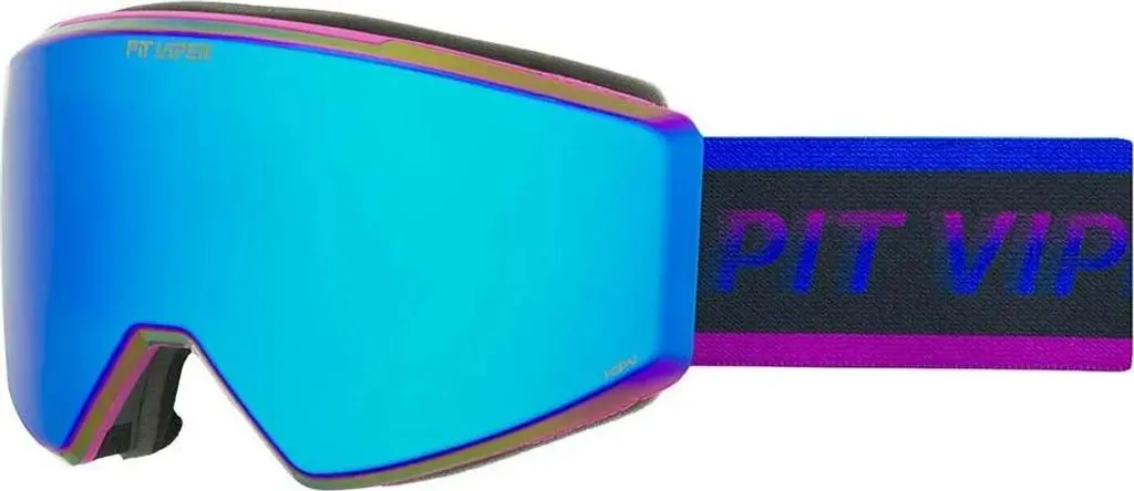 Masque de ski anti-buée Pit Viper Night Rider BN5000 pour jour blanc
