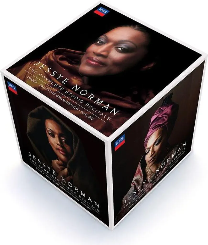 Jessye Norman Complete Studio Recitals Retrouvez l'Intégrale en 47 CD