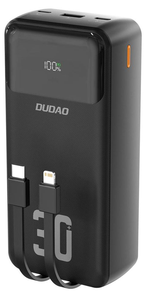 Dudao K15Max Powerbank 30000 mAh PD 22,5 W mit USB-C- und Produktbild 