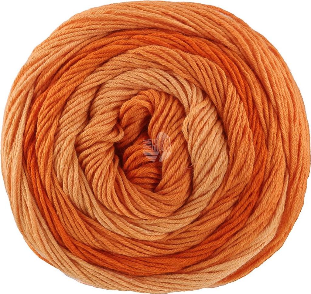 Lana Grossa - Gomitolo Tono 1042 mandarin orange rotorange Produktbild 
