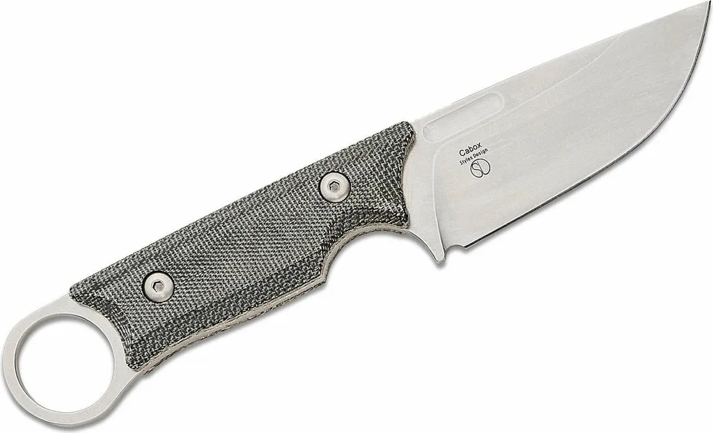 Offerta Kizer Cabox 1048A1: Coltello Tattico D2 lama fissa e Micarta