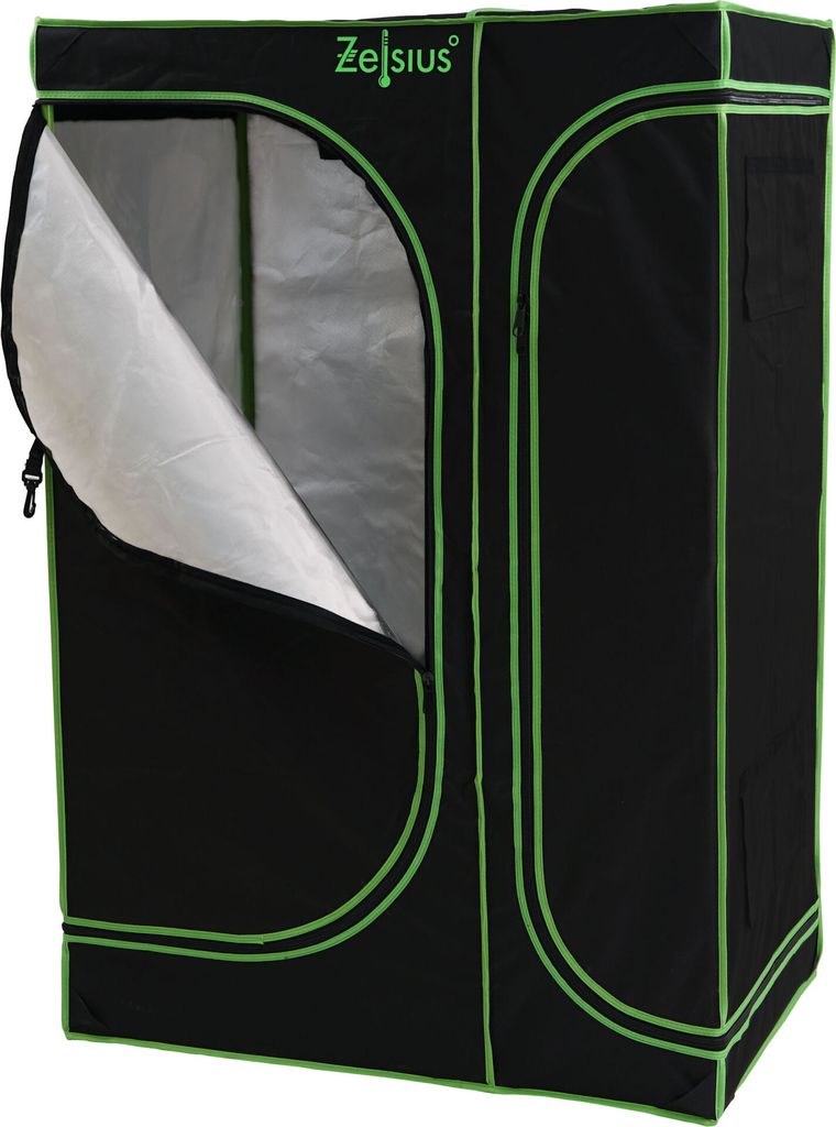Zelsius Grow Tent 90 x 60 x 135 cm čierna/zelená Pestovanie Obrázok produktu 4
