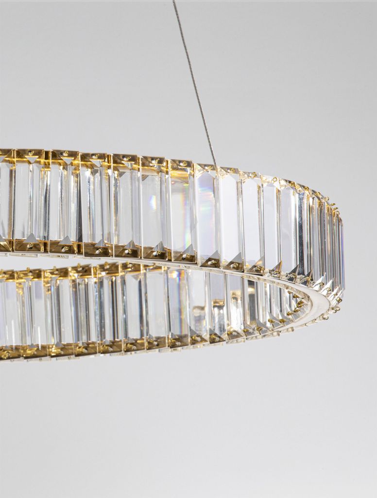 Nova Luce AURELIA LED závěsné světlo zlaté 41W neutrální Obrázek produktu 4
