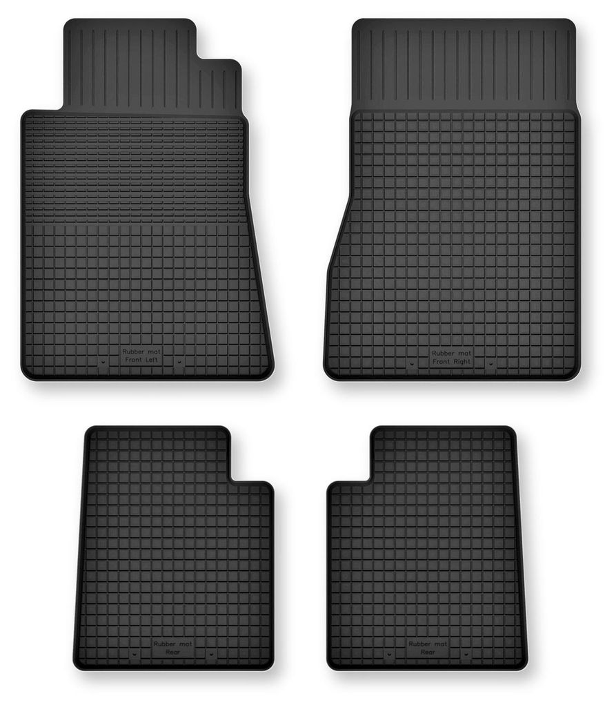Dywaniki gumowe do Porsche 944 1976-1988 (coupé) – 4 szt., Zdjęcie produktu 