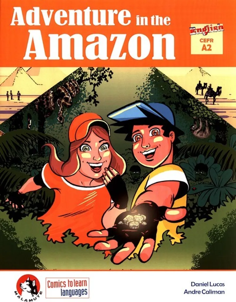 Avventura in Amazzonia A2 Daniel Lucas - Imparare Lingue con i Fumetti