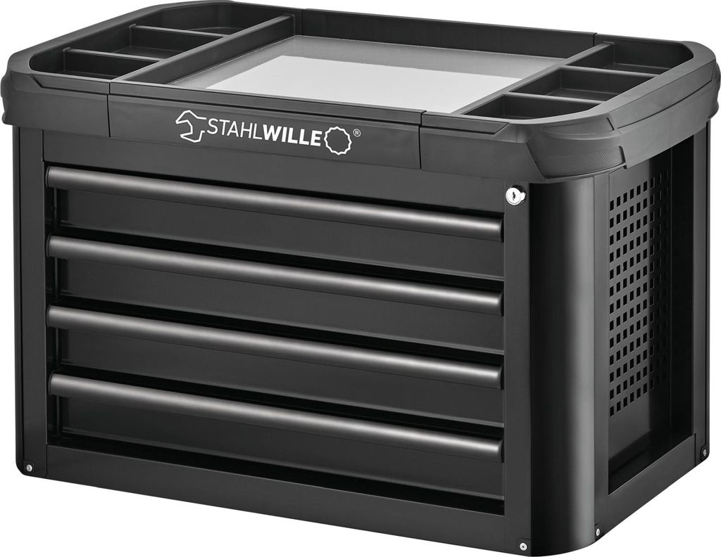 Stahlwille Werkzeugtruhe 93 TOP BOX 4 Schubl. 481 x 748 x 463 mm - TTS 93 TOP BOX