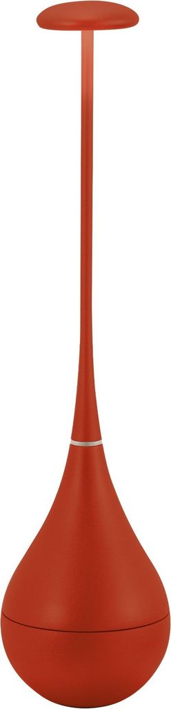Zafferano Dondolina - Wiederaufladbare LED-Tischleuchte IP65, kabellos, Touch-Dimmer - italienisches Design, Farbe Rot