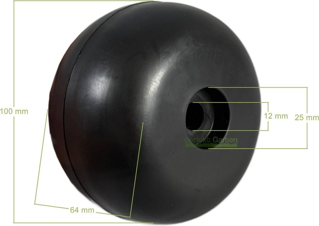 Laufrolle Mähwerk Stiga Estate Pro 20 22 25 H20 H25E Brill Duo-Cut / 182700001/0