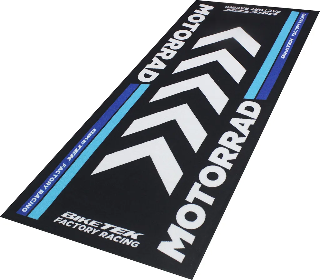 BikeTek Moto S4 : Tapis de garage absorbant et antidérapant - 2m