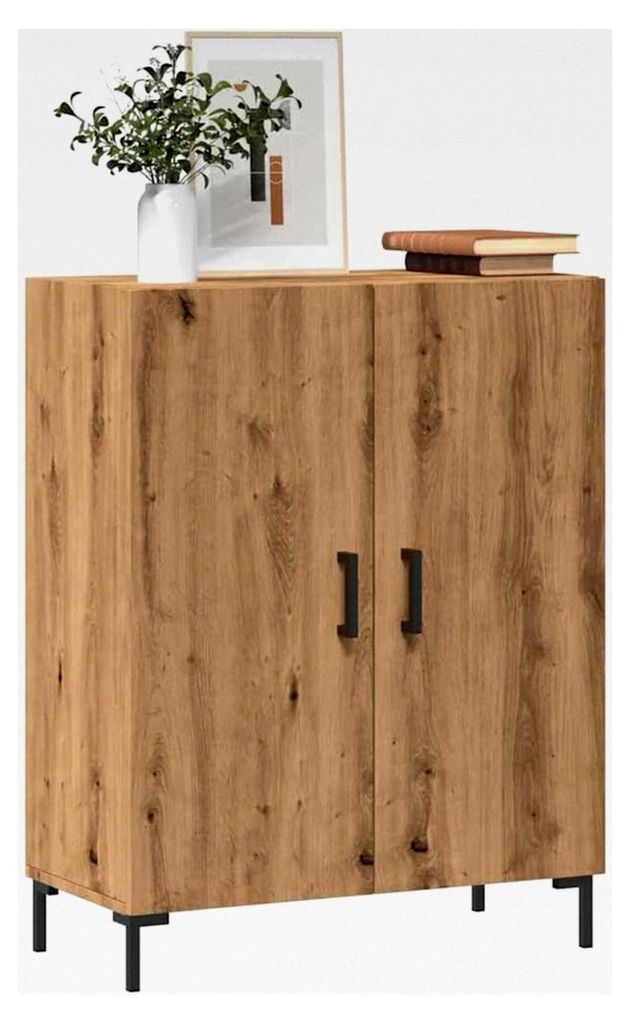 Sideboard Artisan Eiche 69,5x34x90cm Holzschrank und Aufbewahrung