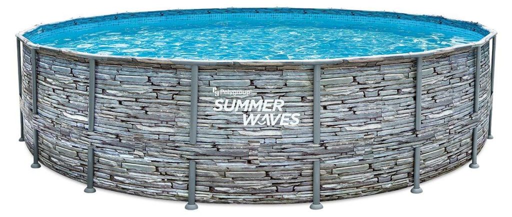 Summer Waves Ronde Zwembadset Elite Frame, Ø 549 x 132 cm, Productafbeelding 