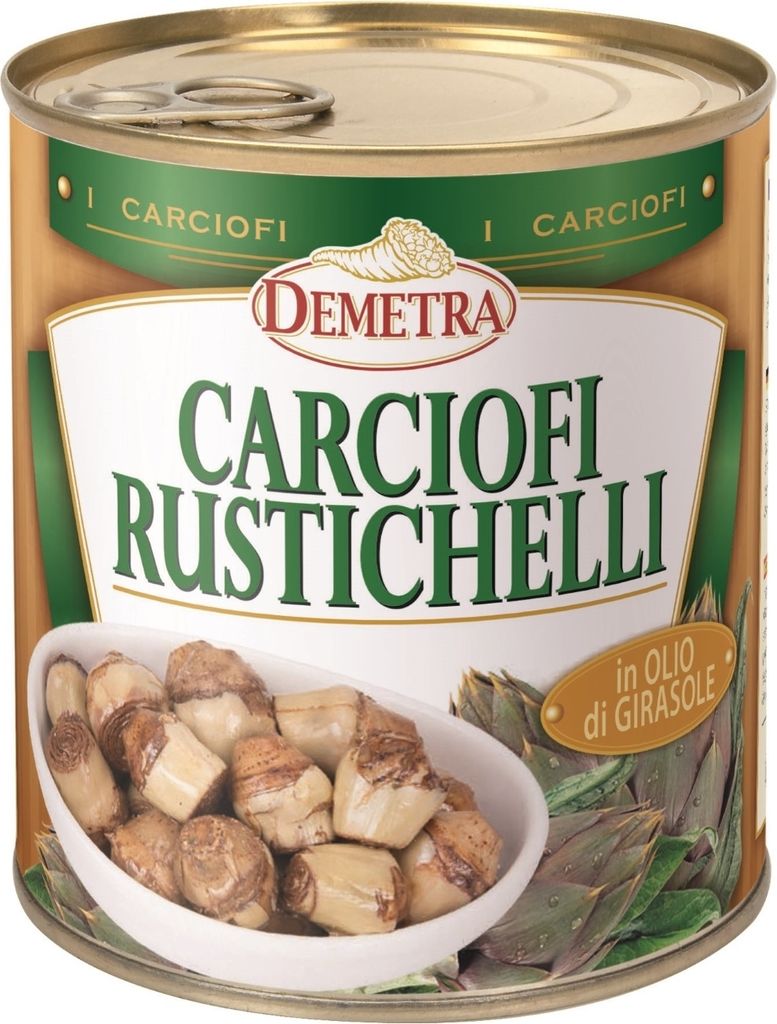 Carciofi Rustichelli 770 gr. - Demetra Immagine del prodotto 